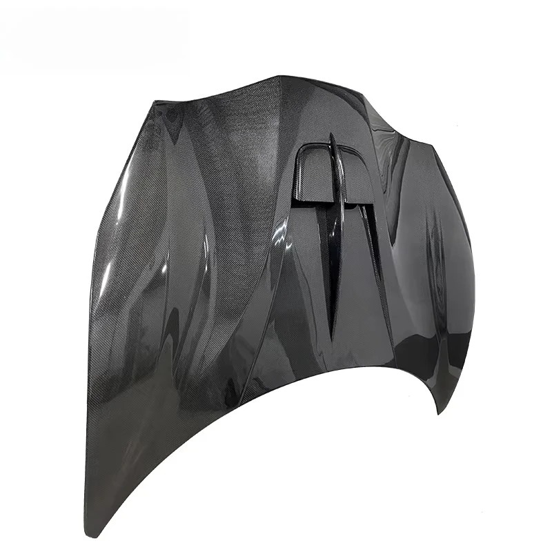 Light Weight MS Style Carbon Fiber Front Hood Front Bonnet for 488